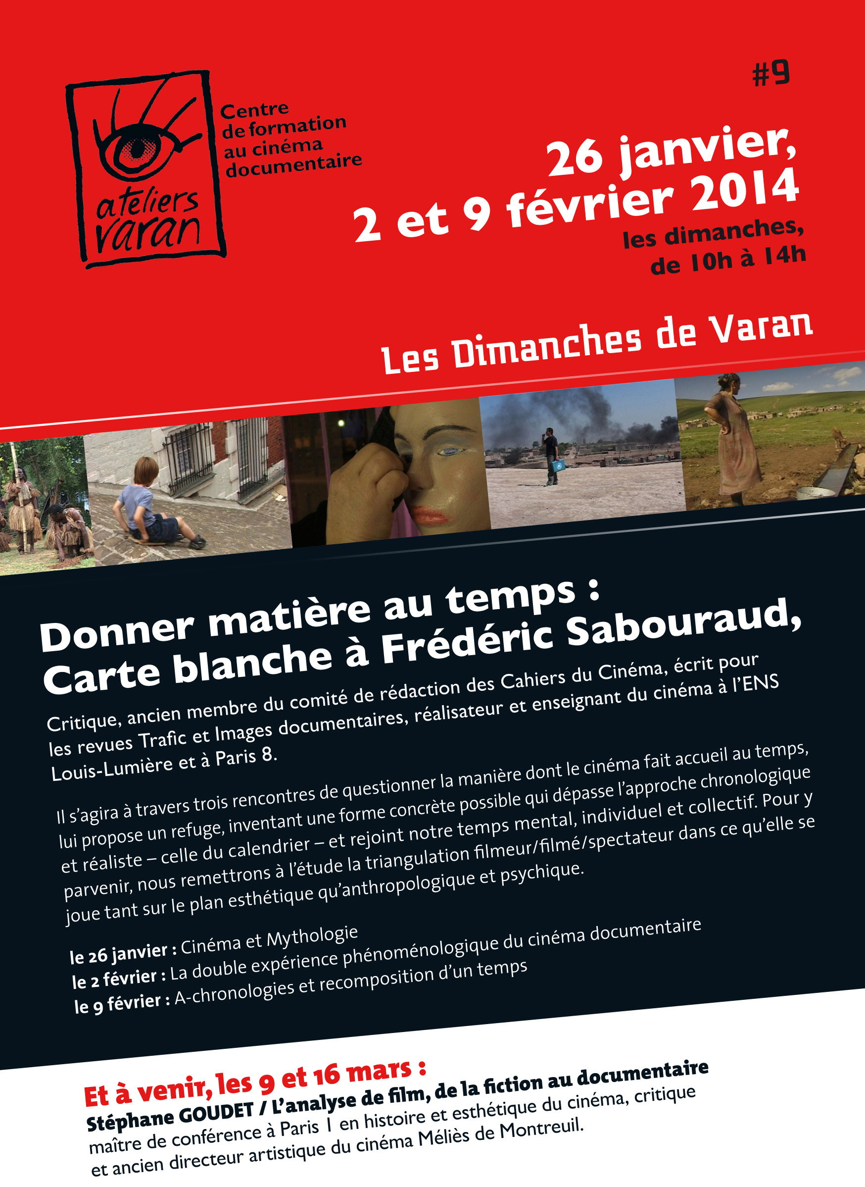 rencontre du cinéma documentaire montreuil